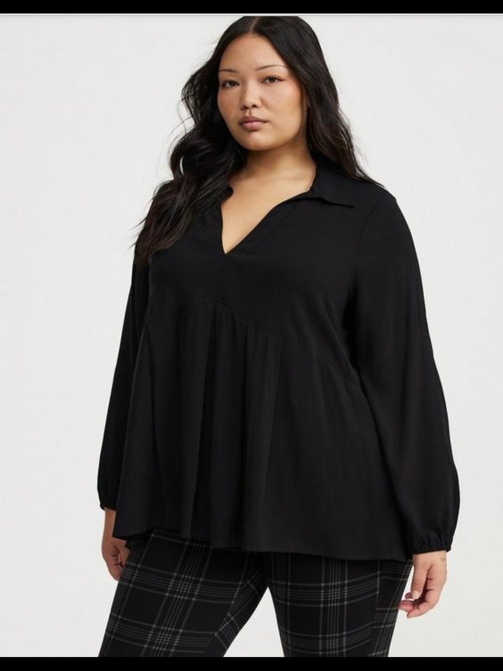 Torrid HiLo Tunic Top